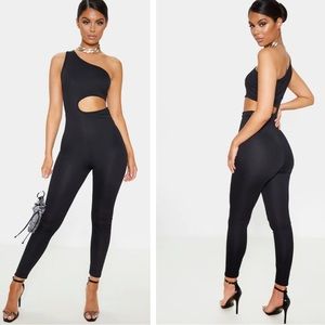 NWT black cutout jumpsuit
